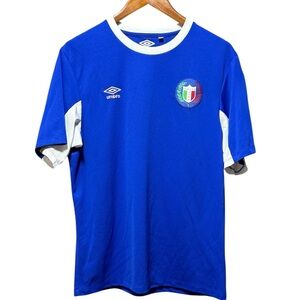 Umbro Royal Blue and White Men's Jersey